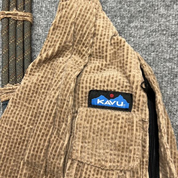 KAVU Rope Sling Bag Crossbody Backpack Adjustable Strap Shoulder Outdoor - Picture 3 of 10